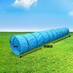 3 Piece Dog Agility Training Practice Exercise Tunnel Weave Poles Jump Tyre Combo Set