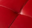 Red Genuine Leather Sofa