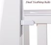 3-In-1 White Baby Cot & Baby Changing White Table Unit