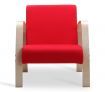 Contemporary Red Armchair