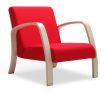 Contemporary Red Armchair