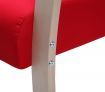 Contemporary Red Armchair