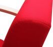 Contemporary Red Armchair