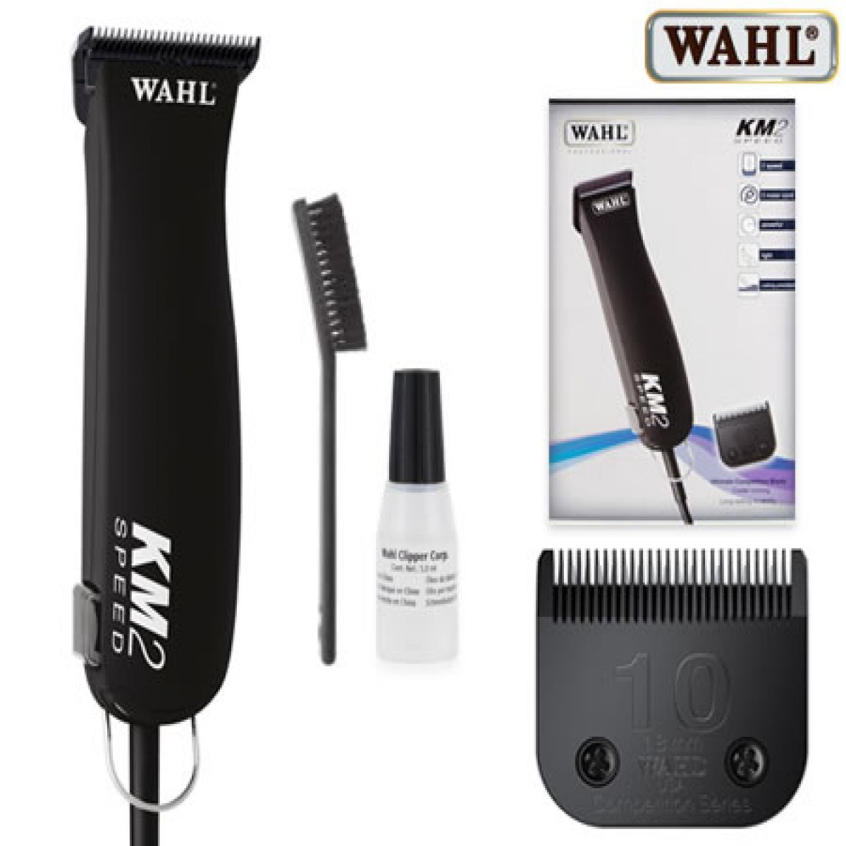 Wahl KM2 Two Speed Rotary Motor Animal Pet Clippers For Dog / Equine