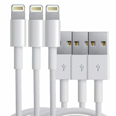 3 PCS  8 Pin USB Cable Sync Charger Cord for iPhone 5 5S iPhone 6 6S