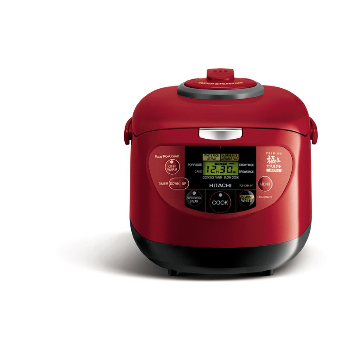 Hitachi RZXM18Y rice cooker red