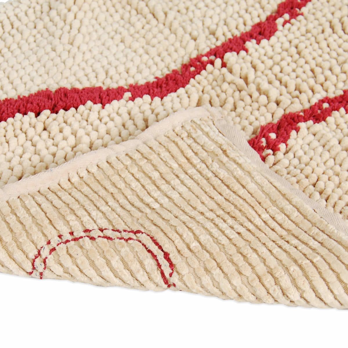 Soggy Doggy Slopmat Feeding Mat Beige with Red Bone Crazy Sales