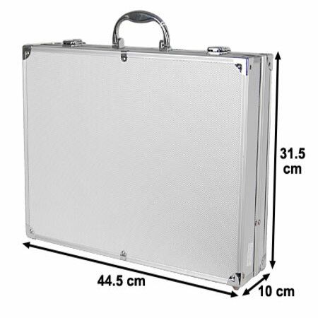 31.5cm Large Aluminium Briefcase 