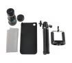 12x Zoom Telescope Camera Lens Kit + Tripod + Case For Apple iPhone 5 5S