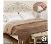 Reversible Mink Blanket/Winter Quilt Queen Size