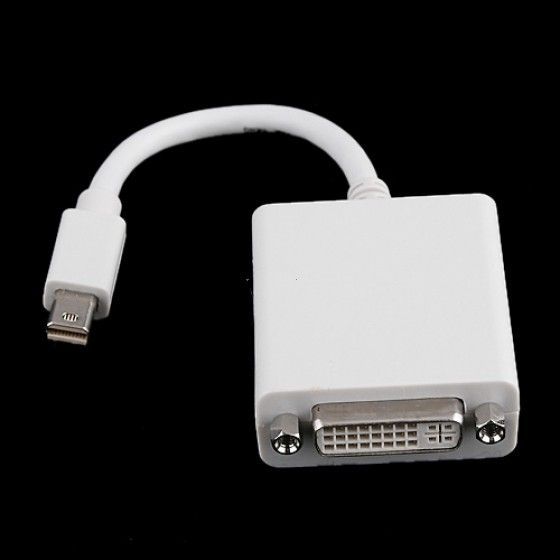 Mini DisplayPort DP To DVI Adapter Cable For Apple Macbook Pro AC03