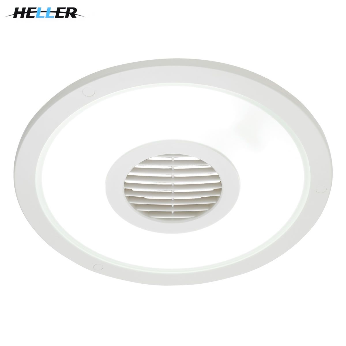 Heller 2-in-1 White Exhaust Fan & Light - Crazy Sales