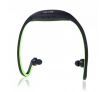 Sport MP3 WMA Music Player TF/ Micro SD Card Slot Wireless Headset Headphone Earphone green