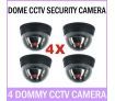 4 * Fake Dummy Outdoor Indoor Flashing LED Security Burglar CCTV Surveillance Camera