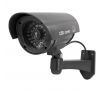 4 * Outdoor-Indoor Fake Dummy Security Surveillance CCTV Red Flash Light IR Camera Black