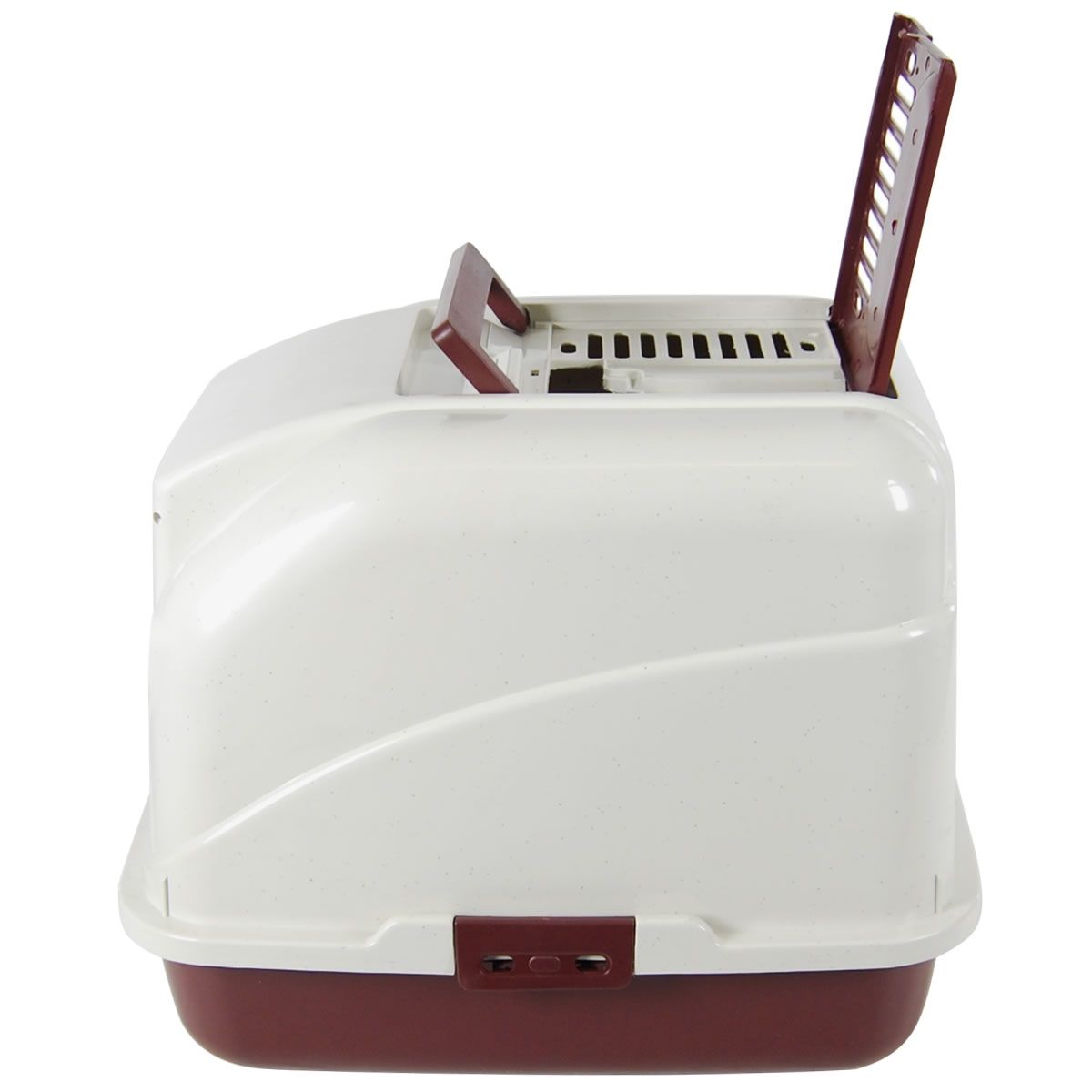 Paws N Claws Hooded Cat Litter Tray with Door Flap & Scoop Crazy Sales