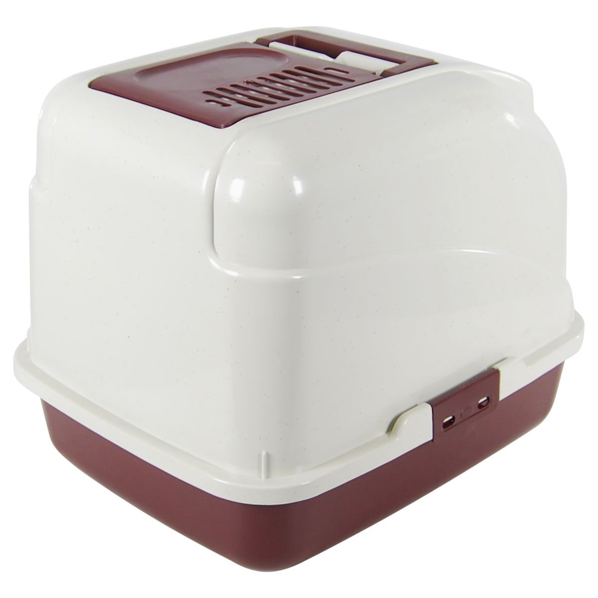 Paws N Claws Hooded Cat Litter Tray with Door Flap & Scoop Crazy Sales