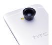 Magnetic Detachable Fish-Eye Wide Angle Micro Lens 3-in-1 Kits Black for iPhone Samsung