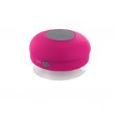 Mini Bluetooth Waterproof Wireless Hands Free Shower Speaker Rose Red