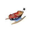 Teamson Rocking Ship with Hat, Scope, Sword