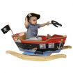 Teamson Rocking Ship with Hat, Scope, Sword