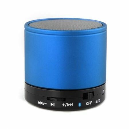 S10 Portable Mini Bluetooth Wireless Speaker TF Card Handsfree MP3 Cellphone Blue