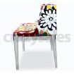 Set of 2 Floral Philippe Stark Replica Mademoiselle Chair