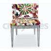 Set of 2 Floral Philippe Stark Replica Mademoiselle Chair