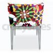 Set of 2 Floral Philippe Stark Replica Mademoiselle Chair