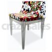 Set of 2 Floral Philippe Stark Replica Mademoiselle Chair