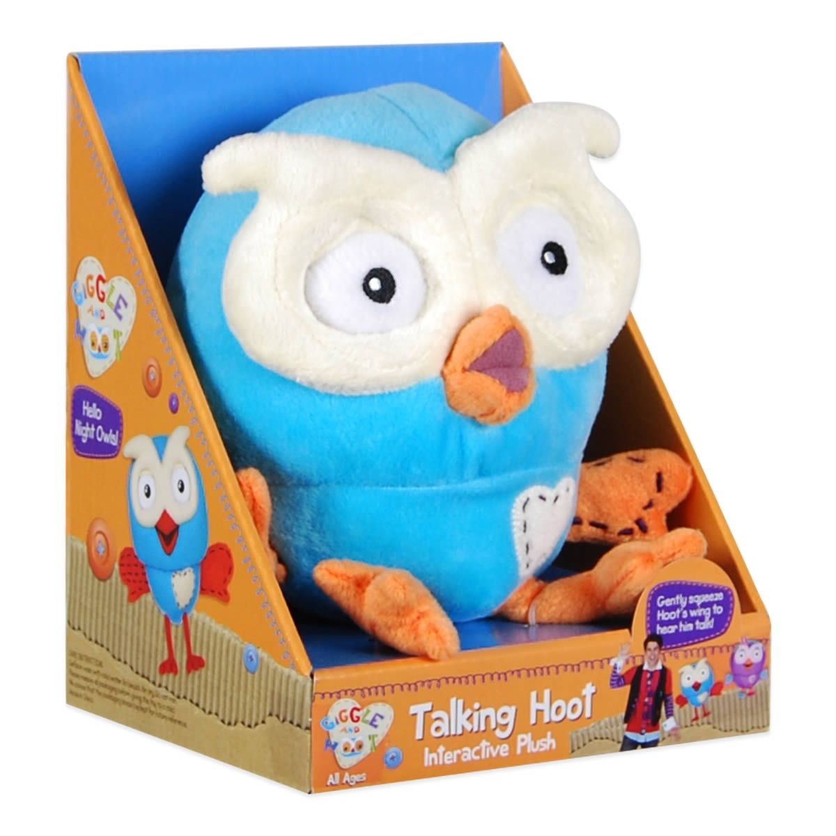 talking hoot toy