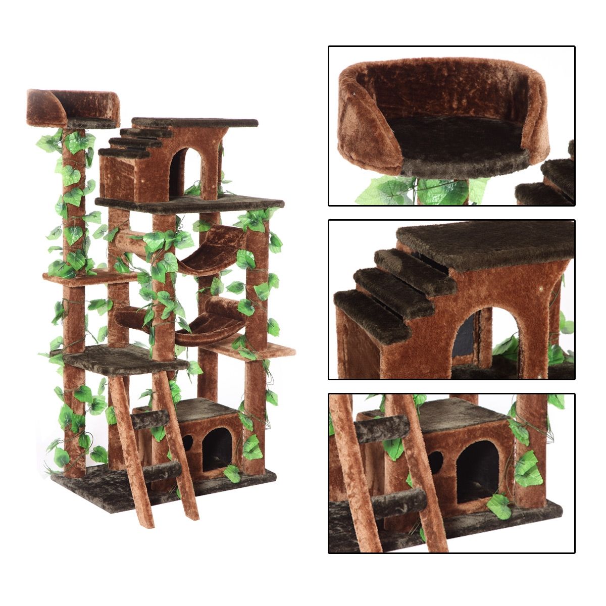 Deluxe 160cm Cat Activity Tree Crazy Sales