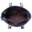 Genuine Leather Men's Bag- Dark Blue