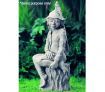 Menduni Garden Artistry Garden Statue Display Mystical Creatures Figurine Mini Fern Fairy Sculpture