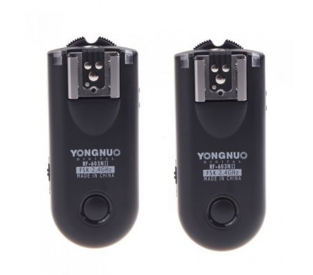 Yongnuo RF-603N II Wireless Remote Flash Trigger N3 for Nikon D90 D600 D3000 D5000 D7000