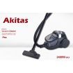 Akitas Pro-2400W Bagless Cyclone Vacuum Cleaner - Black