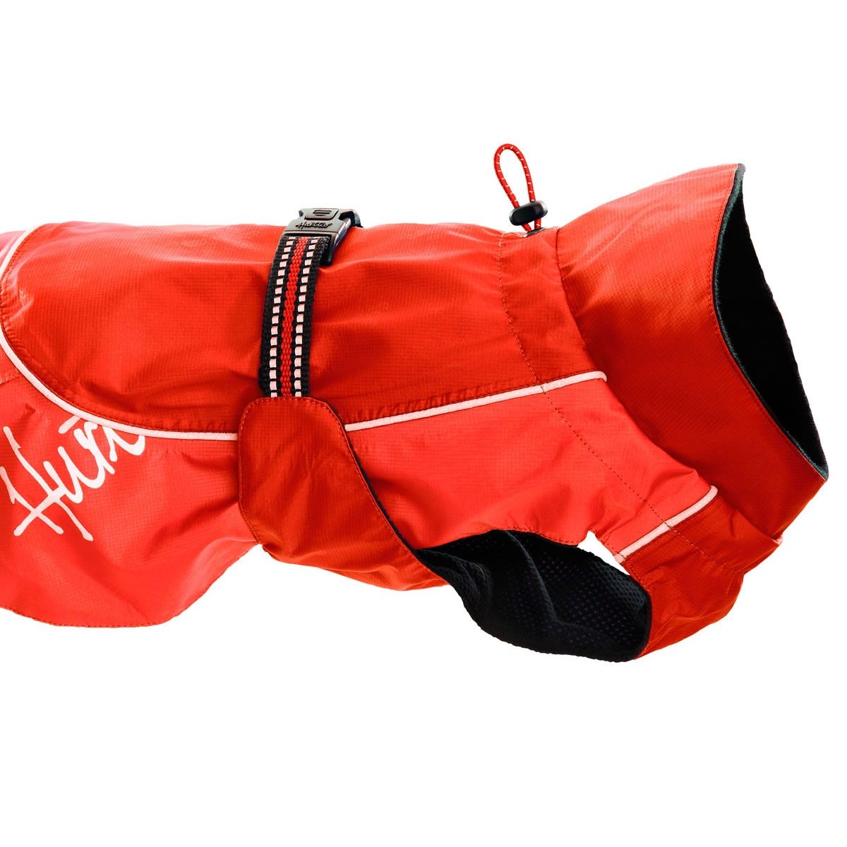 Hurtta Raincoat 50cm Waterproof Dog Jacket Red Crazy Sales