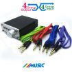 Four And Out Audio Switch Headphone Switch Mp3 Switch Audio Switcher