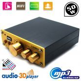 50W Digital Power Hifi Amplifier With Stereo 2.1