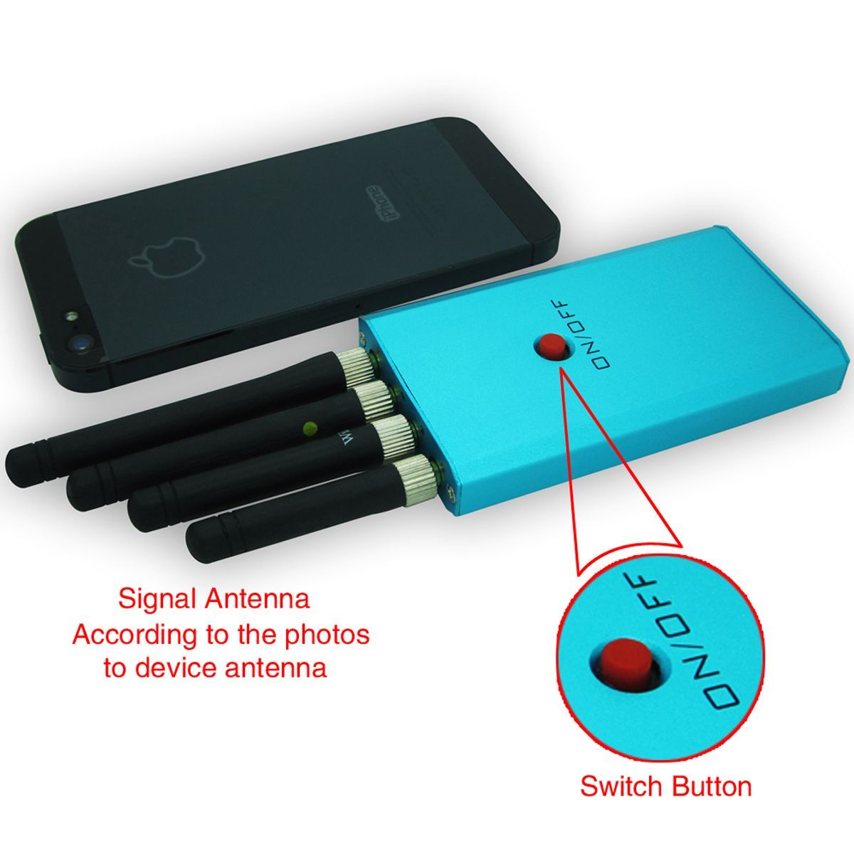 2.4G Wifi Gsm Cdma 3G Intelligent Signal Blocking Device Mobile Phone