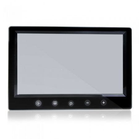 9" TFT LCD Car Rearview Color Monitor for VCD DVD GPS Camera