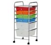 6 Drawer Multi-Colour Storage Trolley