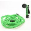 LUD 50FT 15M Green High Quality Expandable & Flexible Compact Garden Lawn Water Pocket Hose w/Spray Nozzle