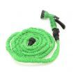 LUD 50FT 15M Green High Quality Expandable & Flexible Compact Garden Lawn Water Pocket Hose w/Spray Nozzle