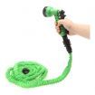 LUD 50FT 15M Green High Quality Expandable & Flexible Compact Garden Lawn Water Pocket Hose w/Spray Nozzle