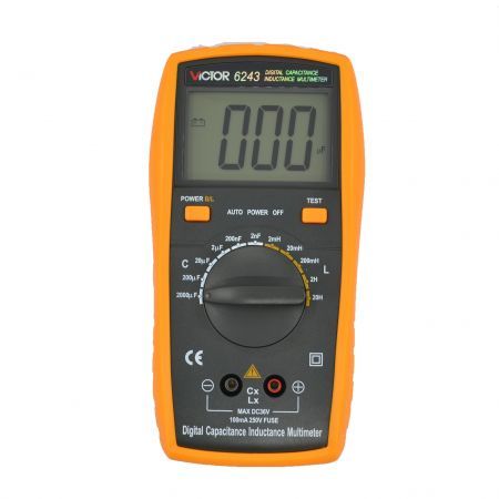 AC/DC LCD Digital Multi-meter Volt Ohm Amp Tester Checker