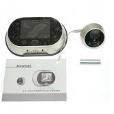 3.5" TFT LCD Pinhole Peephole Digital Door Viewer Doorbell with Camera for Home Don't Disturb Function