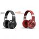 Bluedio Turbine Hurricane H+ (Plus) Bluetooth 4.1 Stereo Headphones Headset - Black + Red