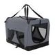 Portable Soft Dog Cage Crate Carrier XL GREY