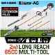 Baumr-AG 65cc Pole Chainsaw Hedge Trimmer Pruner Chain Saw SMX220